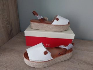 Sandalias Menorquinas Plataforma Talla 39 Nuevas