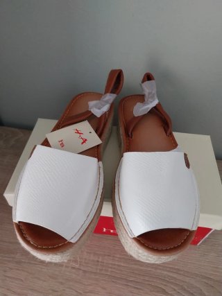Sandalias Menorquinas Plataforma Talla 39 Nuevas