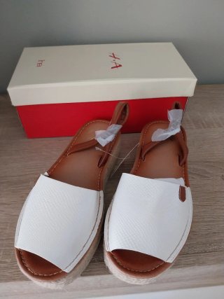 Sandalias Menorquinas Plataforma Talla 39 Nuevas