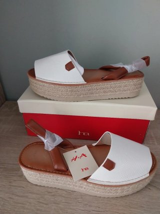 Sandalias Menorquinas Plataforma Talla 39 Nuevas