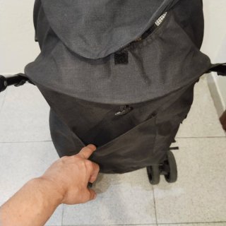 Silla de paseo para bebé negra