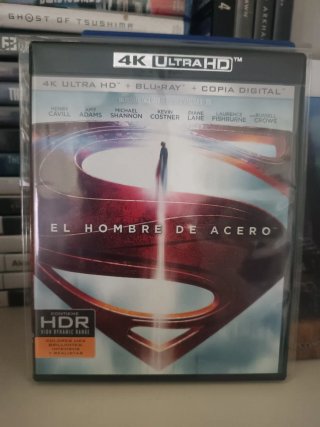 Superman El Hombre de Acero 4K UHD Blu-ray