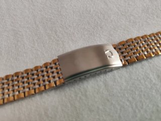 Bracciale Omega Bicolore Acciaio Oro