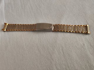 Bracciale Omega Bicolore Acciaio Oro
