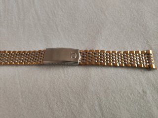 Bracciale Omega Bicolore Acciaio Oro
