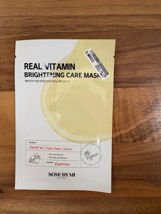 SOMEBYMI Real Vitamin Brightening Care Mask