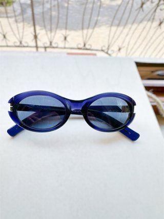 Occhiali da sole vintage Gianfranco Ferré viola