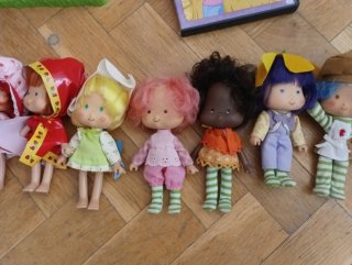 8 Muñecas Tarta de Fresa + Regalo