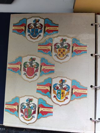 Vitolas de colección(45) Álvaro,escudos heraldicos