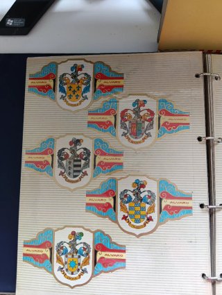Vitolas de colección(45) Álvaro,escudos heraldicos