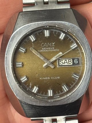 Reloj Camy Automático Kings Club Hombre