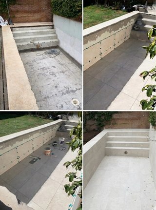 Construcción de piscinas a medida
