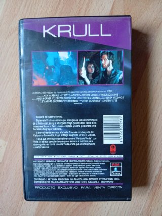 Krull VHS Película (Español)