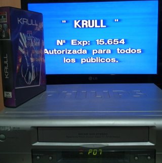 Krull VHS Película (Español)