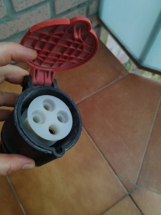 Enchufe Industrial Palazzoli 32A 380V IP44