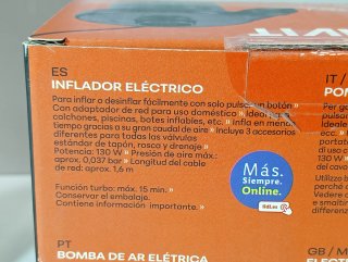 Lote Boya Flotante y Bomba Inflador Crivit
