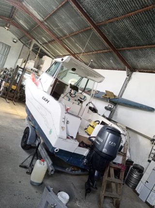 Barco Playamar 600 con motor Yamaha F115