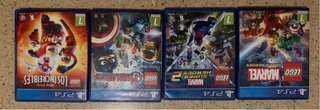 Lote 3 Juegos LEGO PS4