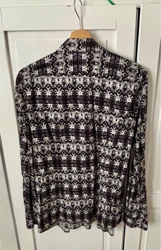 Camicia uomo fantasia geometrica