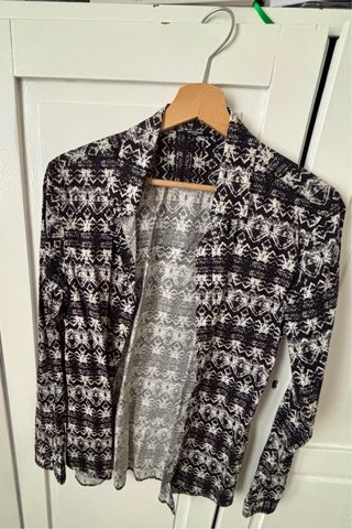Camicia uomo fantasia geometrica