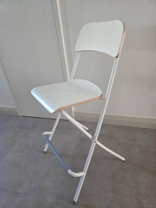2 Taburetes altos plegables IKEA FRANKLIN