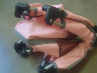 Cuna de juguete plegable