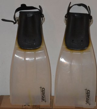 Pinne da sub XL con cinghiolo