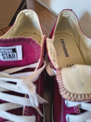 Converse All Star low bordeaux