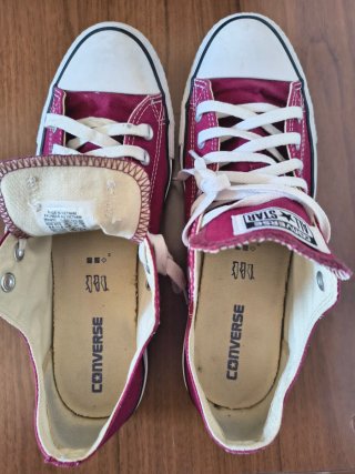 Converse All Star low bordeaux