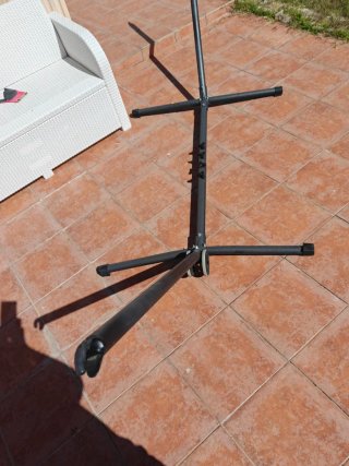 Soporte para hamaca metálico