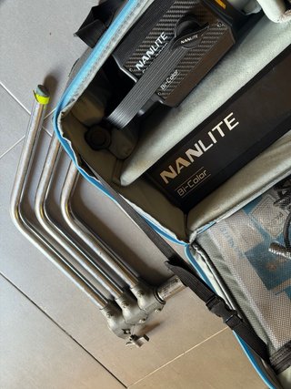Nanlite Forza 300B + Softbox 90 cm + C-Stand