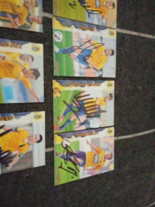 Cromos firmados U.D. Las Palmas
