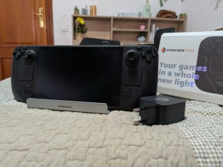 Steam Deck OLED 1TB Antiriflesso con Dock