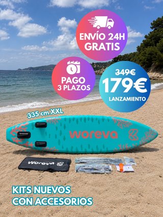 Padel Surf de aquí WOREVA con Garantía 100% NUEVOS