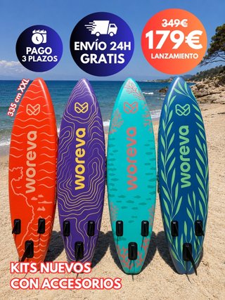 Padel Surf de aquí WOREVA con Garantía 100% NUEVOS