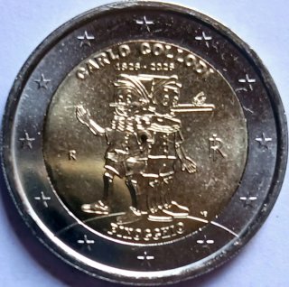 2 euros conmemorativos Italia 2026