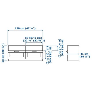 Mesa BRIMNES para TV