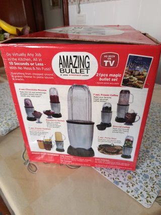 Robot de cocina Amazing Bullet 21 piezas