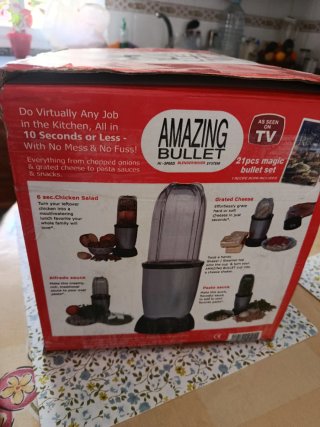 Robot de cocina Amazing Bullet 21 piezas