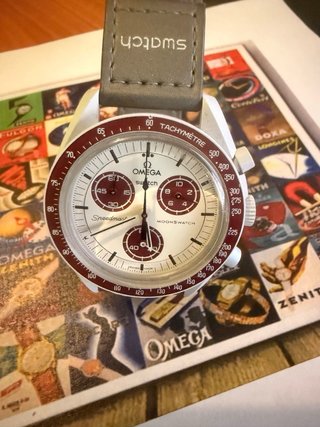 Omega x Swatch Speedmaster Moonwatch Misión Pluto.