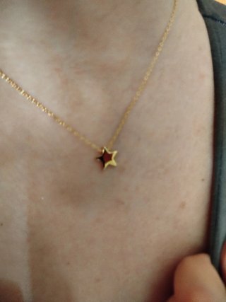 Collar con colgante de estrella