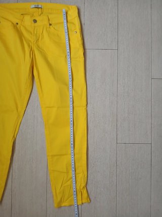 Pantaloni donna LIU·JO giallo brillante – taglia 28 / XS