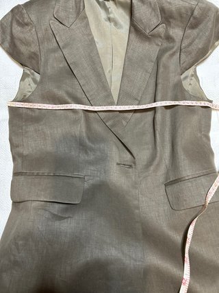 Camisa-chaqueta sin mangas Cortefiel Talla 44