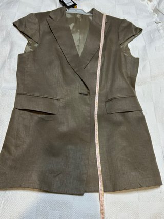 Camisa-chaqueta sin mangas Cortefiel Talla 44
