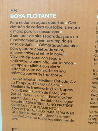 Lote Bomba Inflador Eléctrico y Boya Flotante
