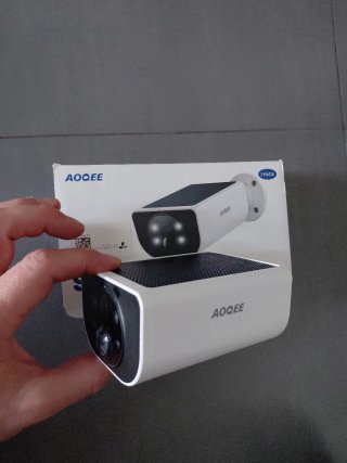 Cámara Seguridad AOQEE S1 3MP 2K Solar