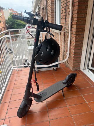 Patinete eléctrico con batería nueva