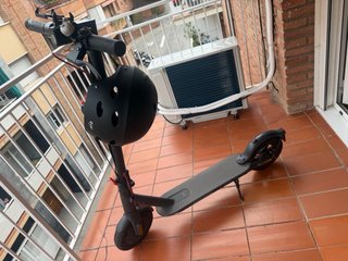 Patinete eléctrico con batería nueva