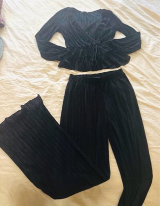 Conjunto Zara Nero Taglia S