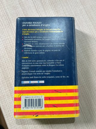 Diccionari Oxford pocket català per a estudiant...